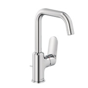 Змішувач для раковини Kludi X1 з донним клапаном хром 320270575