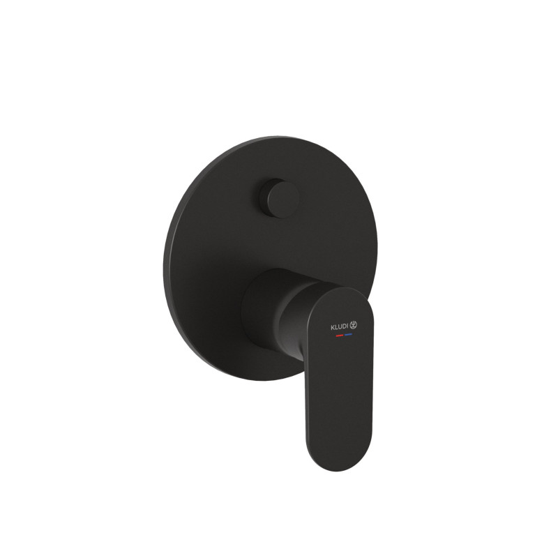Змішувач для душу Kludi X1 одноважільний чорний матовий 327593975