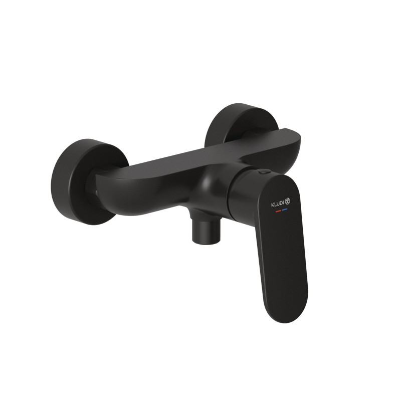 Змішувач для душу Kludi X1 одноважільний чорний матовий 328313975