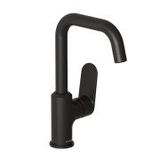 Смеситель для раковины Kludi X1 однорычажный черный матовый 320283975