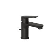 Смеситель для раковины Kludi X1 с донным клапаном черный матовый 322663975