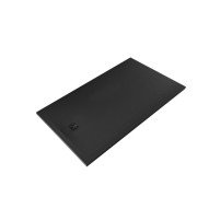 Душовий піддон Kludi Terra 90х160 см композит чорний матовий 09DW0539