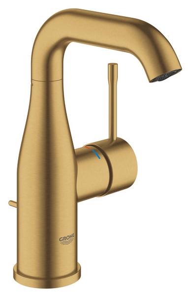 Смеситель для раковины Grohe Essence M-Size с донным клапаном холодный рассвет матовый 24173GN1