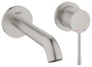 Змішувач для раковини Grohe Essence одноважільний настінний суперсталь 29192DC1