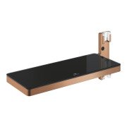 Полочка для ванной Grohe Rainshower Aqua металл/стекло теплый закат матовый 101677DL00