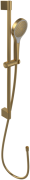 Ручний душ на штанзі Villeroy & Boch Verve Showers матове золото TVS10900700076