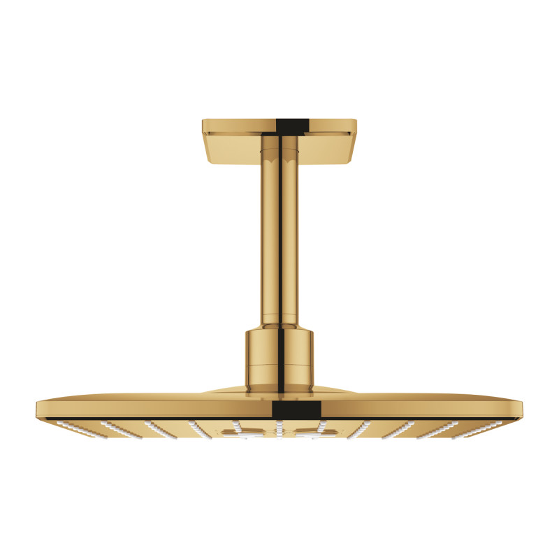 Верхній душ Grohe Rainshower SmartActive 310 Cube 2 режими зі стельовим під'єднанням холодний світанок 26481GL0