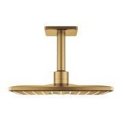 Верхній душ Grohe Rainshower SmartActive 310 Cube 2 режими зі стельовим під'єднанням холодний світанок матовий 26481GN0