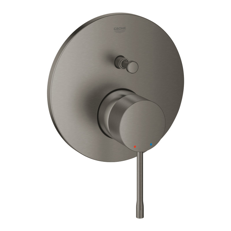 Змішувач для душу Grohe Essence вбудований на 2 виходи графіт темний матовий 24167AL1