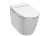 Унітаз-біде на підлогу Jika Mila Rimless 41х66 см з сидінням з кришкою кераміка білий H8235230000001