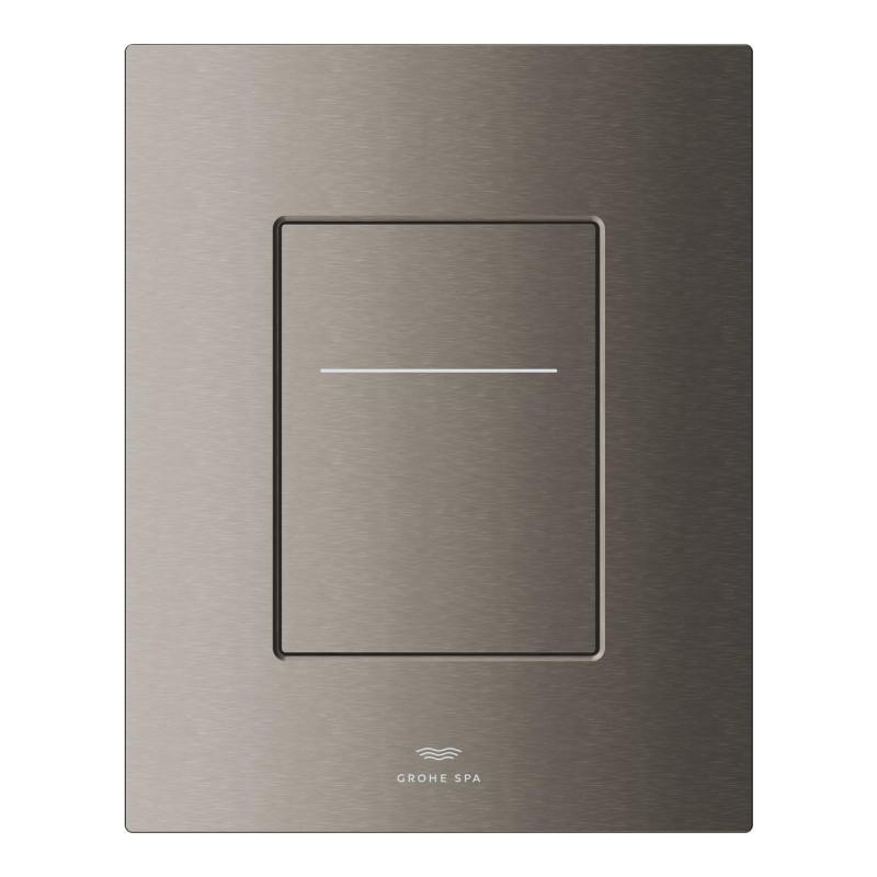 Кнопка змиву для унітазу Grohe Arena Aqua Tiles пластик графіт темний матовий 104644AL00