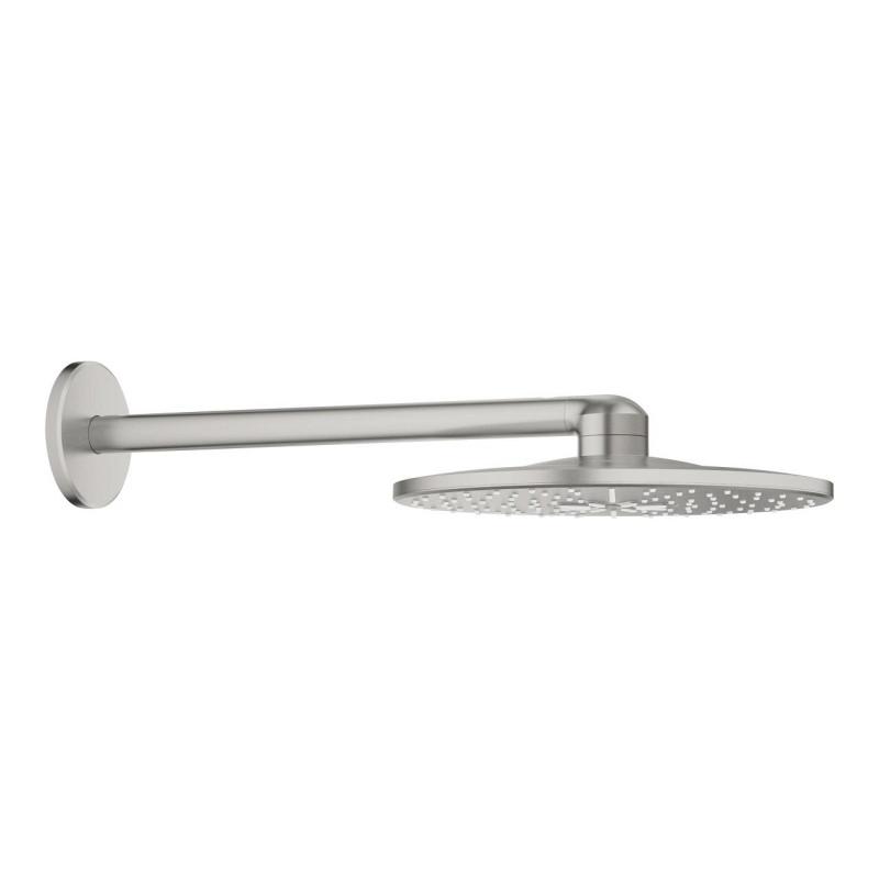 Верхний душ Grohe Rainshower SmartActive 310 2 режима с кронштейном суперсталь 26475DC0
