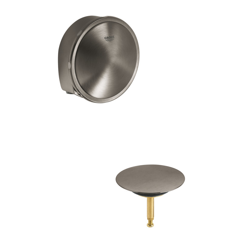 Накладка на слив-перелив для ванны Grohe Talentofill графит темный матовый 19952AL0