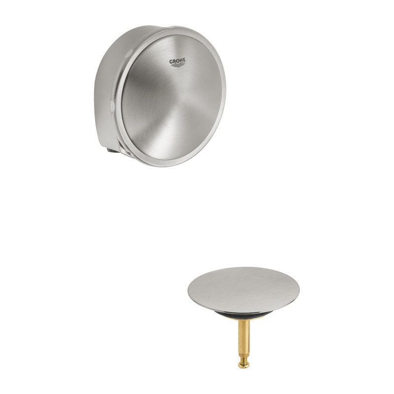 Накладка на слив-перелив для ванни Grohe Talentofill суперсталь 19952DC0