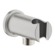 Подключение для душевого шланга Grohe Rainshower с держателем для душа суперсталь 26658DC0