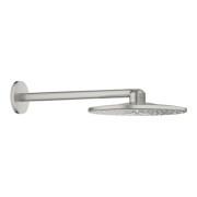 Верхний душ Grohe Rainshower SmartActive 310 2 режима с кронштейном суперсталь 26475DC0