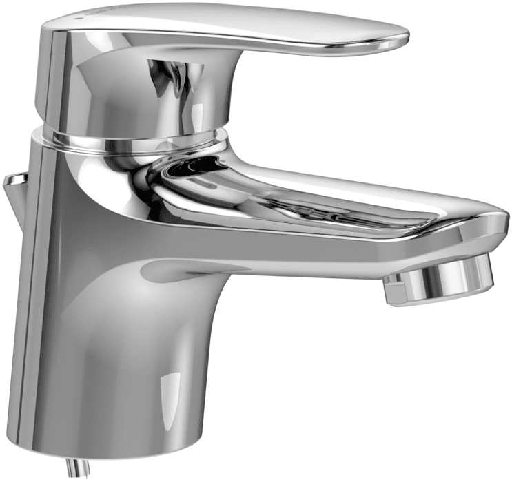 Смеситель для раковины Villeroy & Boch O.novo с донным клапаном хром TVW10514111061