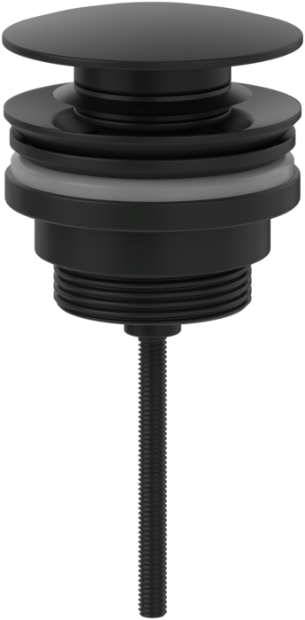 Донний клапан для раковини Villeroy & Boch Universal Taps & Fittings латунь матовий чорний TVP000003020K5