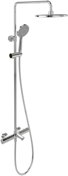 Душова стійка Villeroy & Boch Universal Showers з термостатом хром TVS00001200061