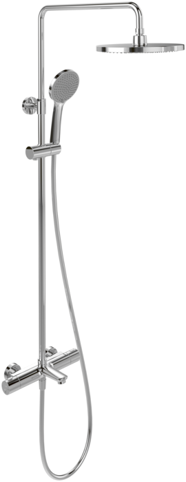 Душова стійка Villeroy & Boch Universal Showers з термостатом хром TVS00001300061