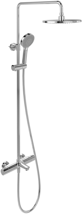 Душова стійка Villeroy & Boch Universal Showers з термостатом хром TVS00001500061