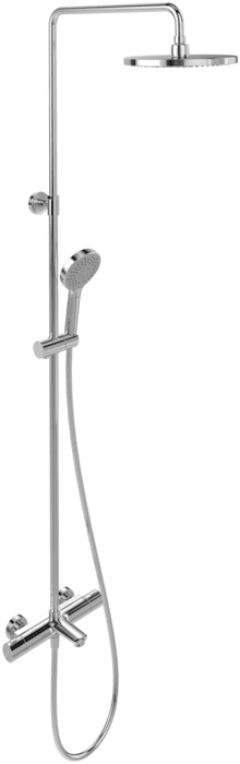 Душова стійка Villeroy & Boch Universal Showers з термостатом хром TVS00001600061