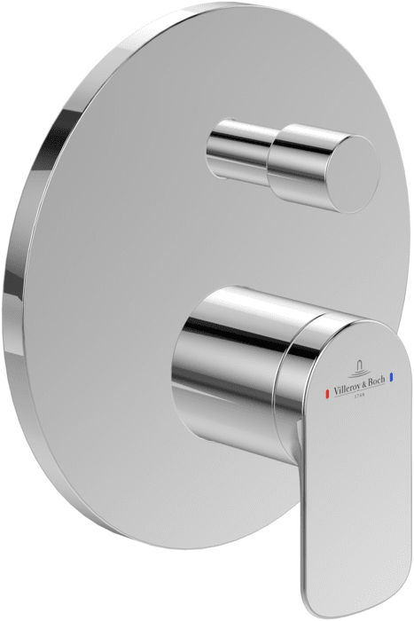 Смеситель для душа Villeroy & Boch O.novo встраиваемый хром TVS10435300061