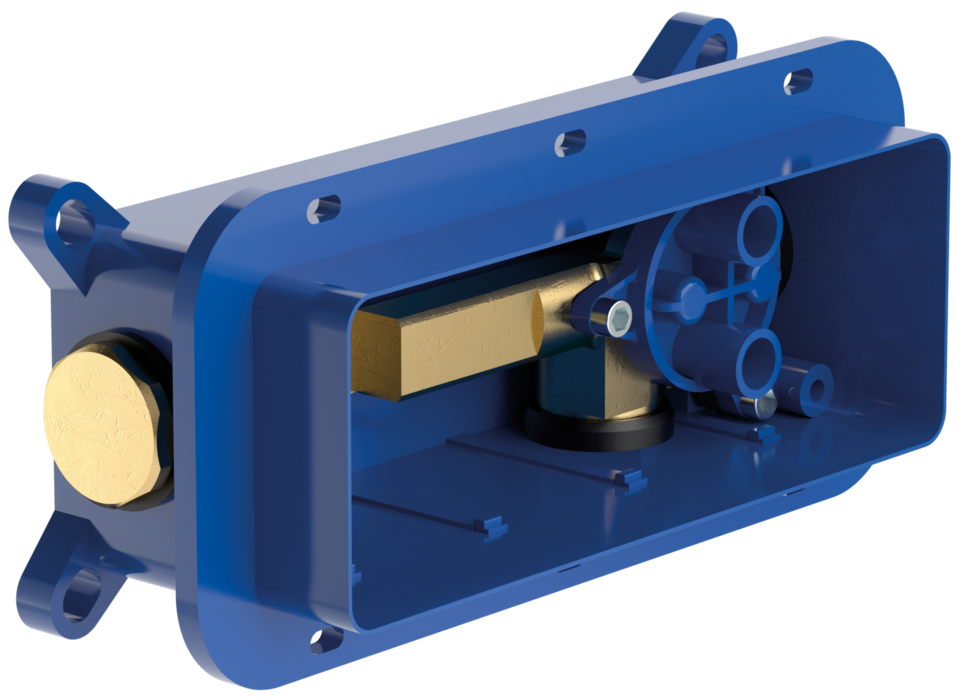 Універсальний блок прихованого монтажу для змішувача одноважільного Villeroy & Boch Universal Taps & Fittings TVW00015200000