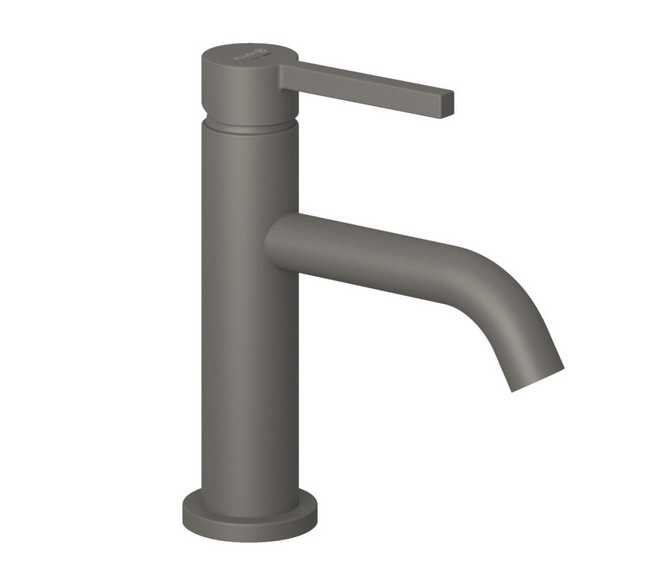 Змішувач для раковини Kludi Nova Fonte одноважільний сірий матовий 20028O115