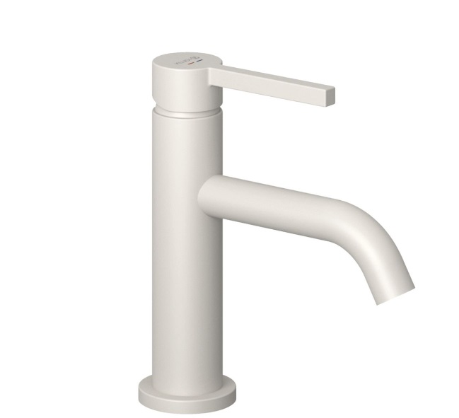 Змішувач для раковини Kludi Nova Fonte одноважільний сіро-бежевий матовий 20028O215