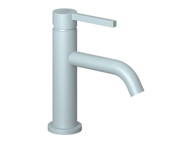 Смеситель для раковины Kludi Nova Fonte однорычажный голубой матовый 20028O415