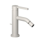 Змішувач для біде Kludi Nova Fonte з донним клапаном сіро-бежевий матовий 20216O215