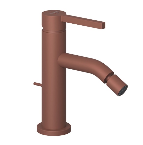 Смеситель для биде Kludi Nova Fonte с донным клапаном коралловый матовый 20216O515