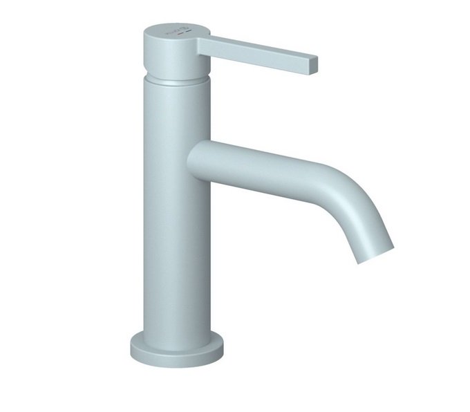 Змішувач для раковини Kludi Nova Fonte одноважільний блакитний матовий 20028O415