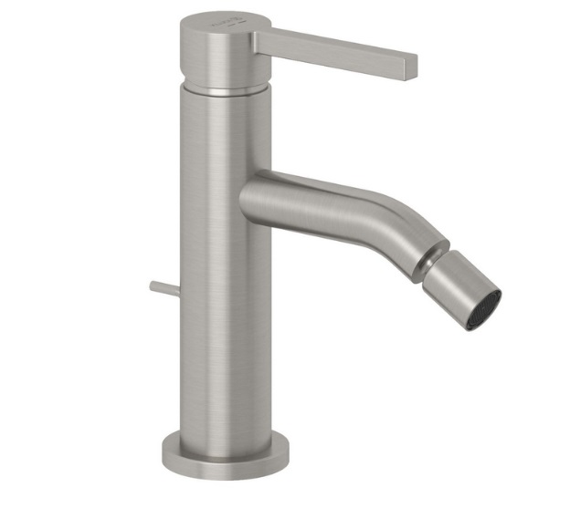 Смеситель для биде Kludi Nova Fonte с донным клапаном брашированный никель PVD 20216N515