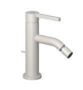 Змішувач для біде Kludi Nova Fonte з донним клапаном сіро-бежевий матовий 20216O215