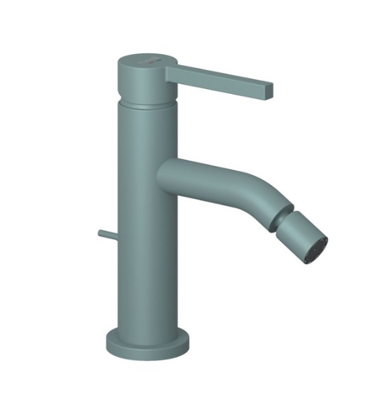 Смеситель для биде Kludi Nova Fonte с донным клапаном морской матовый 20216O315