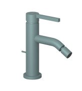 Змішувач для біде Kludi Nova Fonte з донним клапаном морський матовий 20216O315