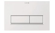 Кнопка змиву для унітазу Kludi Unifix подвійний змив пластик білий матовий 32PP0153