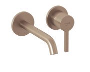 Смеситель для раковины Kludi Nova Fonte настенный брашированная бронза PVD 20244N115