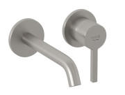 Змішувач для раковини Kludi Nova Fonte настінний нікель брашований PVD 20244N515