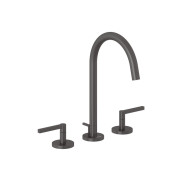 Змішувач для раковини Kludi Nova Fonte на 3 отвори збройова сталь PVD 20143N215