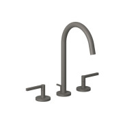Змішувач для раковини Kludi Nova Fonte на 3 отвори сірий матовий 20143O115