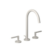 Змішувач для раковини Kludi Nova Fonte на 3 отвори сіро-бежевий матовий 20143O215