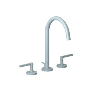 Змішувач для раковини Kludi Nova Fonte на 3 отвори блакитний матовий 20143O415