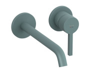 Змішувач для раковини Kludi Nova Fonte настінний одноважільний морський матовий 20245O315