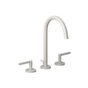 Змішувач для раковини Kludi Nova Fonte на 3 отвори сіро-бежевий матовий 20143O215