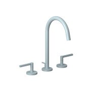 Смеситель для раковины Kludi Nova Fonte на 3 отверстия голубой матовый 20143O415
