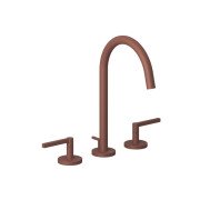 Смеситель для раковины Kludi Nova Fonte на 3 отверстия коралловый матовый 20143O515