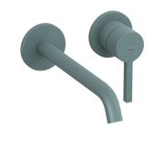 Смеситель для раковины Kludi Nova Fonte настенный однорычажный морской матовый 20245O315